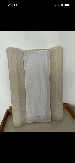 CHOLLO Cambiador bebé con colchoneta y bandejas