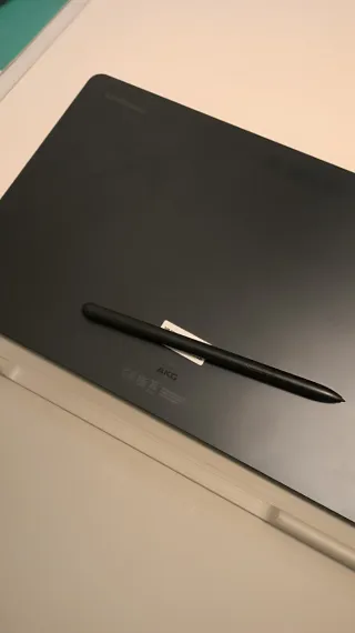 Samsung Galaxy Tab S7 FE + lápiz + funda original