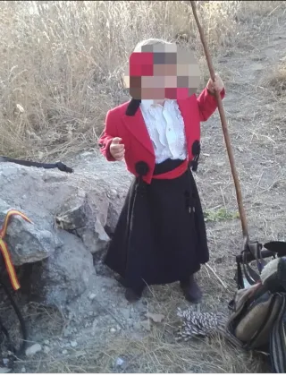 Traje campero gollesco niña 2-3 años