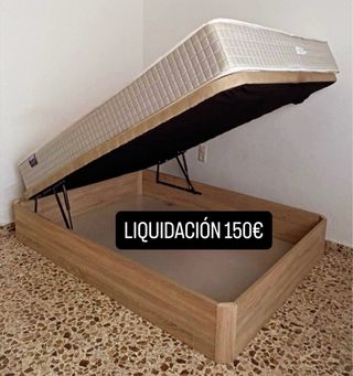 Canape abatible + colchon 135x190 en liquidación !