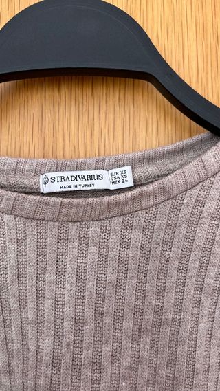 Jersey marrón Stradivarius