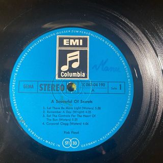 Vinilo Pink Floyd - A Saucerful of Secrets