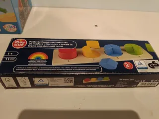 Juguete educativo de madera