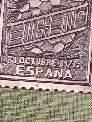 Llavero Día Mundial Fútbol F.C. Barcelona 1973