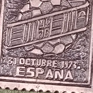 Llavero Día Mundial Fútbol F.C. Barcelona 1973