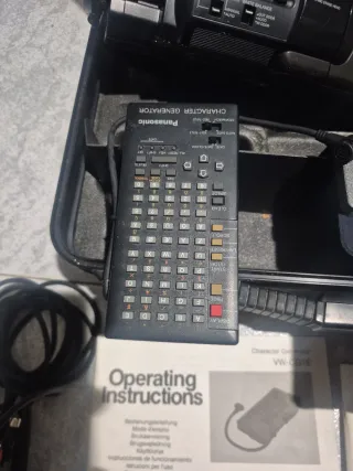 Cámara de filmar Panasonic Vintage Negra