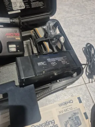 Cámara de filmar Panasonic Vintage Negra