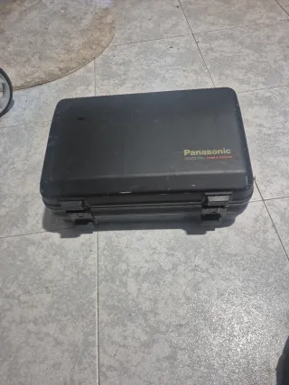 Cámara de filmar Panasonic Vintage Negra