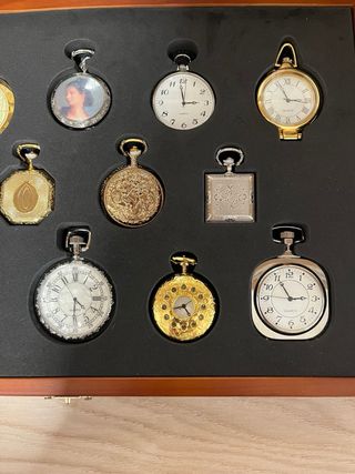 Colección Relojes Bolsillo Antiguos