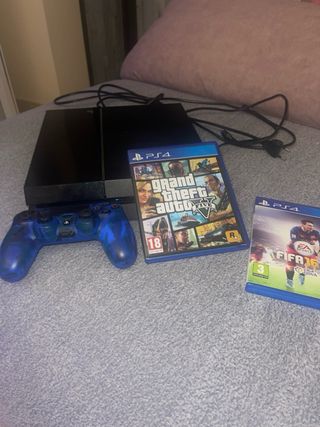 Consola PS4 500GB + 3 Juegos