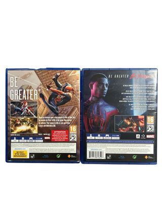 Pack PS4 Spiderman 1 y Miles Morales