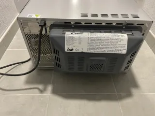 Microondas Candy plateado