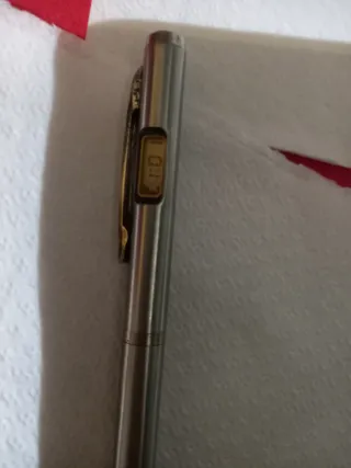 Bolígrafo Vintage Años 80 con Reloj