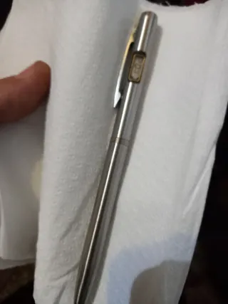 Bolígrafo Vintage Años 80 con Reloj