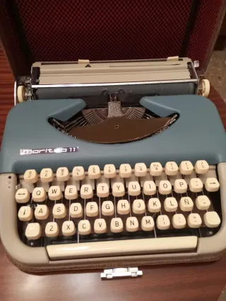 Maletín Máquina de Escribir Vintage