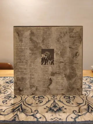 LP SCORPIONS WIND OF CHANGE 12" INSERT + VINILO