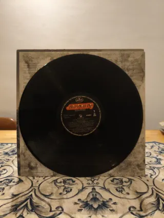 LP SCORPIONS WIND OF CHANGE 12" INSERT + VINILO