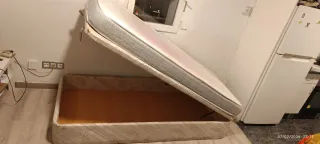 Canape de tela beige