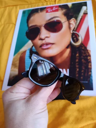 Gafas de sol Ray-Ban Wayfarer negras