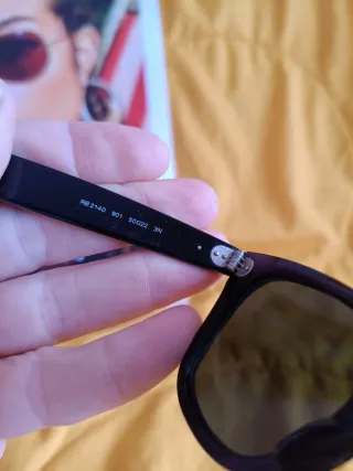 Gafas de sol Ray-Ban Wayfarer negras