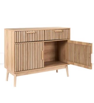 Consola cómoda de madera nueva.