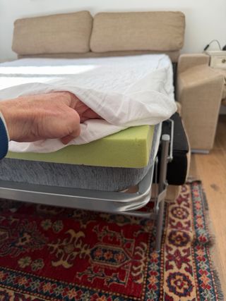 Sofá Cama con Aqua Clean Beige Tela