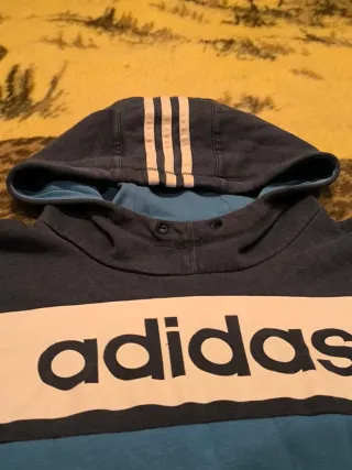 Sudadera Adidas con capucha Streetwear Retro