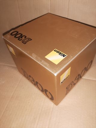 Caja vacía Cámara Nikon D300