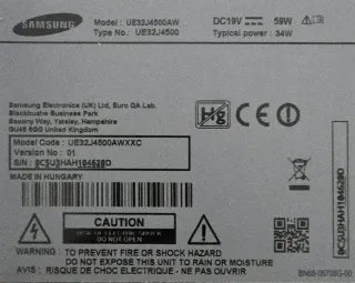 Televisor Samsung 32 con soporte pared