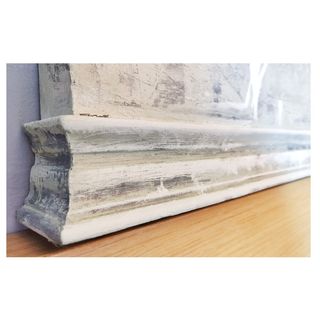 Cabecero de cama abstracto madera