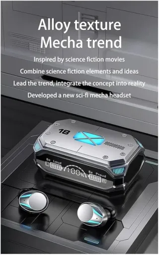 Auriculares Bluetooth M41 con Pantalla LED