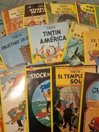 Lote 20 cómics Tintín en español - ano 1996