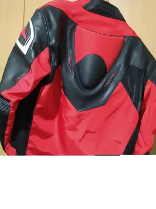 Chaqueta Moto Alpinestars Deportiva Negra/Roja