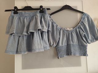 Lote Ropa T.XS (34/6) Azul y Blanco