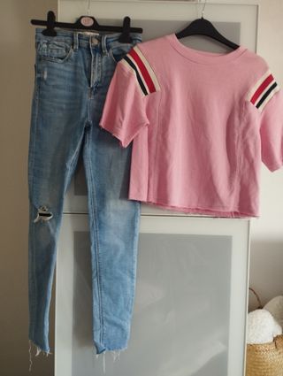 Lote Ropa T.XS (34/6) Azul y Blanco