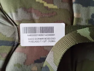 Saco de dormir camuflaje