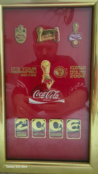Pin coca cola fútbol 2006