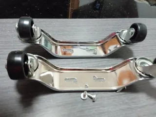 Ruedas para placa solar