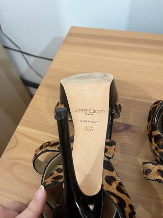 Sandalias Jimmy Choo Animal Print