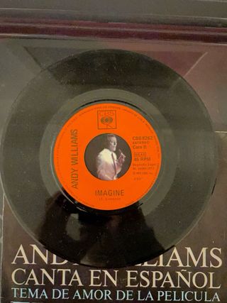 Vinilo EP Andy Williams Canta en Español