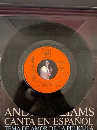 Vinilo EP Andy Williams Canta en Español