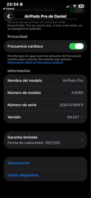 Pack 2 AírPòds Applè Blancos