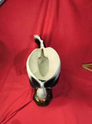 Jarrón Vintage Caballo Alado Pegaso Porcelana