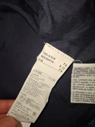 Lote Ropa Abrigo Niño. Talla 6-9 meses. Impecables