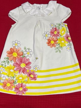 VESTIDO DE MAYORAL DE ALGODÓN DISEÑO FLORAL