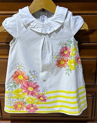 VESTIDO DE MAYORAL DE ALGODÓN DISEÑO FLORAL