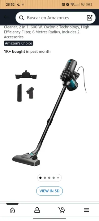 Cabezal Cecotec Conga Thunderbrush 560 Aspirador