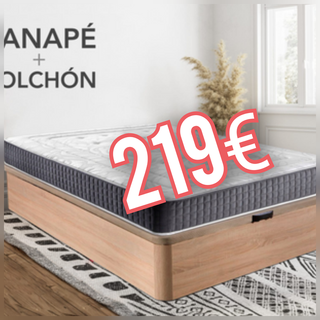 Canapé + Colchón 90cm