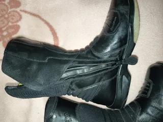 Botas de moto negras usadas 3 veces