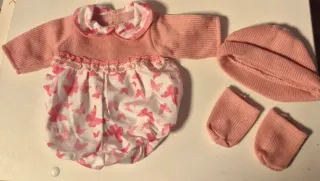 Conjunto ropa muñeco azul y rosa